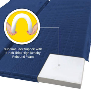 <span class=keywords><strong>Matelas</strong></span> compact en PVC autogonflant de 2 pouces d'épaisseur canapé-lit pliable extérieur durable pour le voyage en voiture et le camping coussin imperméable - Product Image 4