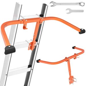 Stabilisateur en acier robuste et amélioré pour échelle à bras extensibles, sécurisé et stable, pour échelle à envergure étendue - Product Image 1