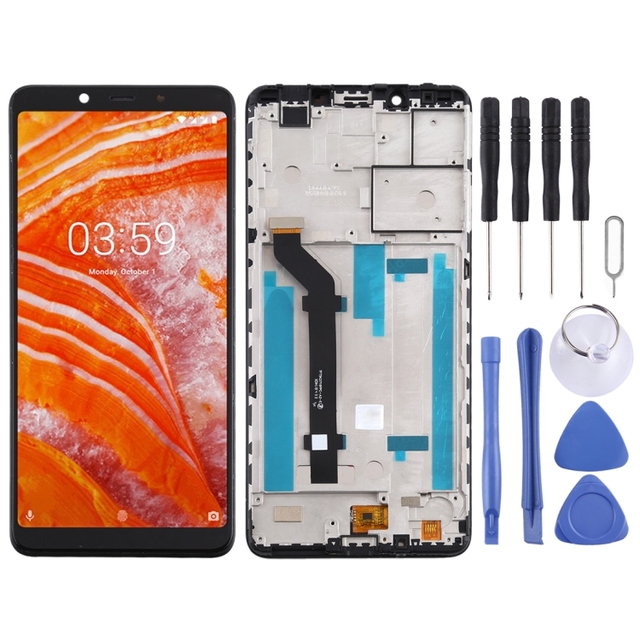 Direct Sale TFT LCD Screen for Nokia 3.1 Plus TA-1118 Digitizer Full Assembly with Frame Replacement Screen