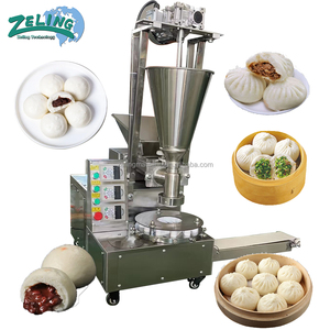Machine à Baozi, Momo et Siopao semi-automatique ZELING, de table, robuste, avec moteur, en acier inoxydable, pour usage commercial - Product Image 1