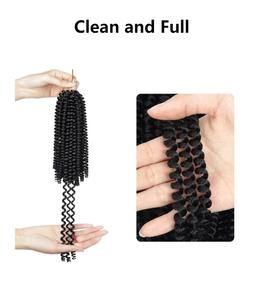 Extensions de Cheveux Synthétiques 8 Pouces <span class=keywords><strong>Passion</strong></span> <span class=keywords><strong>Twist</strong></span> pour Tressage au <span class=keywords><strong>Crochet</strong></span> - Product Image 4