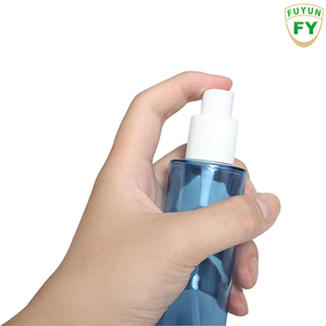 20 ml/30 ml/40 ml/60 ml/100 ml/120 ml emballage cosmétique lisse bleu lotion pompe pulvérisateur vide bouteille en verre - Product Image 3