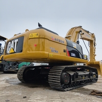 Excavatrice Caterpillar 330D2L d'occasion, 30 tonnes, bon prix, CAT 330D2L en stock, pelle rétrocaveuse sur pneus CAT