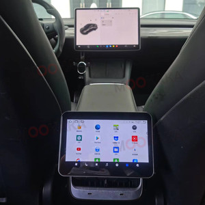 4G LET climatisation pour tous les <span class=keywords><strong>Tesla</strong></span> modèle <span class=keywords><strong>3</strong></span> modèle Y AC panneau virtuel arrière rangée siège <span class=keywords><strong>Cockpit</strong></span> LCD voiture compteur de vitesse écran Android - Product Image 4