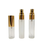 Haute qualité 2ml 10ml en aluminium anodisé demi-capot buse parfum sérum verre électrolytique sous-embouteillage cylindre de haute qualité