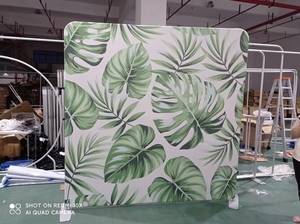 Tự do thiết kế đầy màu sắc hai mặt bối cảnh thiết lập hình ảnh gian hàng sân khấu nền với khung - Product Image 4