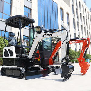Pengiriman Gratis Mesin Kubota EURO 5 Mini Excavator 1 Ton 2 Ton Excavator Hidrolik Kecil Berkualitas Tinggi Excavator Mikro Pertanian - Product Image 1