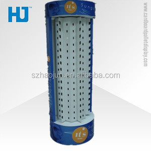 OEM/ODM redondez a4 soporte de papel barato Material de papel de cartón corrugado de <span class=keywords><strong>Rackd</strong></span> para gafas de sol/gafas - Product Image 1