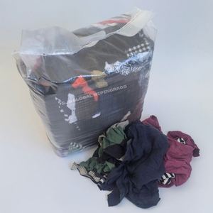 Trapos de camiseta para limpieza, absorción de aceite, 100% algodón, trapos de desperdicio de tela para limpiar barcos - Product Image 1