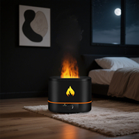 Humidificateur à flamme de feu de grande capacité 2L personnalisé diffuseur d'arômes humidificateur ultrasonique d'huile essentielle d'air