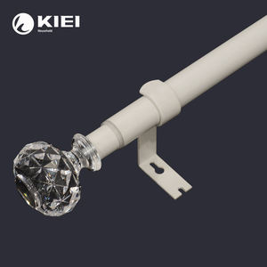 KYOK 24 pulgadas rústico Lucite cortina postes pistas accesorios 28mm Bahía ventana tensión doble soporte para Silencioso <span class=keywords><strong>Gliss</strong></span> Accesorios - Product Image 3