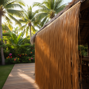 Techo de Paja Artificial Estilo Mexicano para Cabaña Tiki, 1.3x3.2 Pies, Decoración de Jardín para Exteriores - Product Image 2