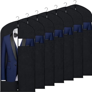 Protectores de <span class=keywords><strong>tela</strong></span> Oxford con funda antipolvo colgante <span class=keywords><strong>bolsa</strong></span> de <span class=keywords><strong>ropa</strong></span> con gancho para vestido de armario y <span class=keywords><strong>ropa</strong></span> - Product Image 4