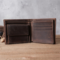 YAMO dompet kulit pria, bermerek kualitas tinggi mewah dompet kustom