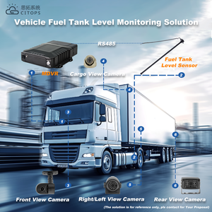 Cảm biến mức nhiên liệu RS232 RS485 mdvr tương thích Tank Level <span class=keywords><strong>Monitor</strong></span> xe nhiên liệu hệ thống giám sát phòng chống trộm cắp tiết kiệm chi phí - Product Image 5