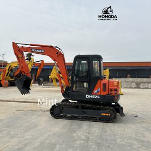 Doosan DH55 DX55 5 Ton <b>Mini</b> Excavator 90% New Condition Second <b>Hand</b> Used Equipment 90% New Condition Motor Engine Gearbox PLC - Product Image 5