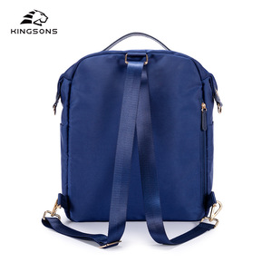 Kingsons Women's Crossbody <b>Backpack</b> Blue 20-35L <b>Waterproof</b> Detachable Strap Everyday Use - Product Image 3