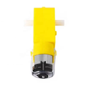 Motorreductor de Plástico TT para Coche Inteligente, Motor de Engranajes de 3-12V, Motor de Caja de Cambios para Robot, Coche Inteligente de Doble Eje Amarillo 1:48 - Product Image 4