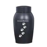 Urna Funeraria para Mascotas, Personalizada, Moderna, Ecológica, Duradera, de Acero Inoxidable, para Perros y Gatos, Tamaños Grande y Pequeño, con Logotipo Sellado
