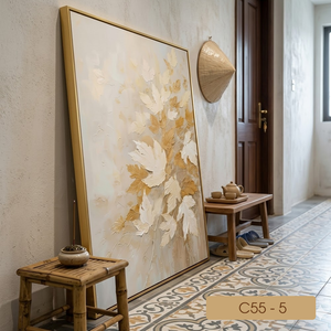 Arte Mural de Vidrio Templado Abstracto Contemporáneo, Decoración Premium para el Hogar, Fabricante OEM ODM de Vietnam - Product Image 3