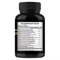 OLLI OEM Private Label Acide Fulvique 50% Capsules Shilajit Gold Capsule 100% Naturel Pur Shilajit en Poudre Capsules de Shilajit