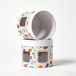 Tubo de Papel Kraft Cilíndrico con Logotipo Personalizado, Embalaje de Cartón para Velas, Tubo de Papel Cosmético de Lujo con Borde Rizado - Product Image 3