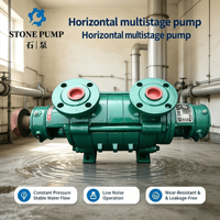 Pompe de surpression horizontale multi-étages automatique en fer de 2, 4, 6, 8, 10 pouces, personnalisée, haute pression, pour immeubles résidentiels de grande hauteur
