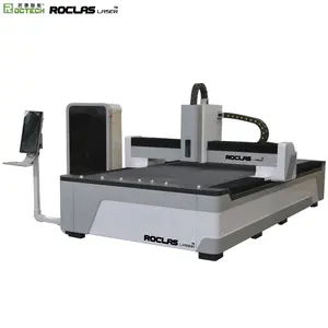 Máquina de corte por láser Roclas, máquina CNC de 3000W, Láser de chapa de acero al carbono de 10mm y 20mm