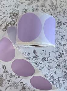 500 Nhãn/Cuộn Bao Bì Màu Tím Nhãn Dán Máy In Giấy Chuyển Nhiệt Trực Tiếp 4X4 In Màu Nhãn Địa Chỉ Giao Hàng - Product Image 5