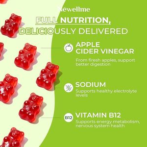 ओम कार्बनिक केटो एवी फ्लैट पेट पेट पेट पेट के सेब साइडर सिरका गुम्मस ऊर्जा और चयापचय का समर्थन करते हैं - Product Image 3