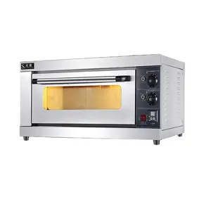 Cheap price 1 deck 2 tray commercial oven deck electric oven stone steam double italian pizza bakery gas deck oven bakery bread