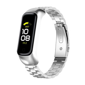 Bracelet de rechange pour <span class=keywords><strong>Samsung</strong></span> <span class=keywords><strong>Galaxy</strong></span> <span class=keywords><strong>Fit</strong></span> <span class=keywords><strong>2</strong></span>, en acier inoxydable <span class=keywords><strong>SM</strong></span>-<span class=keywords><strong>R220</strong></span> pour <span class=keywords><strong>Samsung</strong></span> <span class=keywords><strong>Galaxy</strong></span> Fit2 - Product Image 1