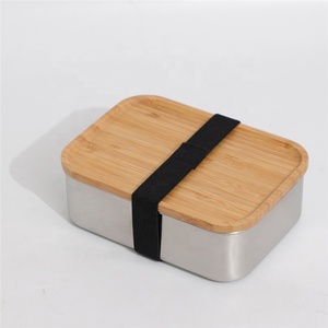Multipurpose Bread container box Wooden Bento Box Bamboo Storage Lunch Box Wholesale
