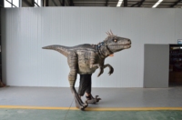 Modèle de dinosaure animatronique personnalisé, costume de dinosaure sur mesure, simulation réaliste, costume en silicone, modèle animatronique