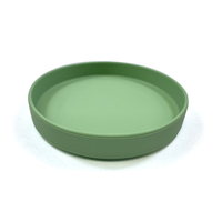 Vente directe d'usine, vaisselle jetable écologique pour enfants en bas âge, assiette en silicone de qualité alimentaire 100%