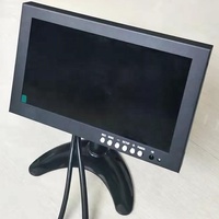 Monitor Komputer Industri 9 Inci Cangkang Logam TV Monitor LCD VGA AV RCA Antarmuka Video untuk Peralatan Industri Monitor