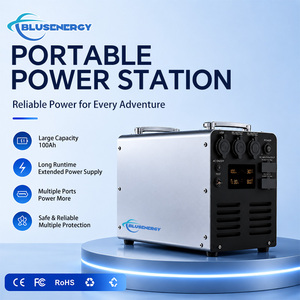 Portable Power Station 12V 1200Wh Lithium Battery Solar <b>Generator</b> Backup Power Supply for <b>Camping</b> RV Outdoor - Product Image 1