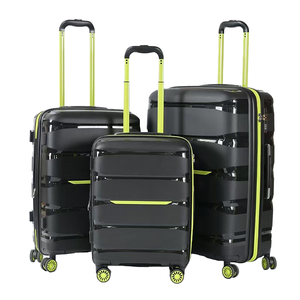 Ensemble de bagages rigides en PP personnalisés de haute qualité, unisexe, légers, durables, élégants, grande capacité, valise de <span class=keywords><strong>voyage</strong></span> à roulettes - Product Image 3