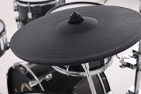 Professional Grade Cymbal 15 Inch 2zone Crash Cymbal with Choke Full-covered for Electronic Drum Kit