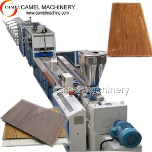 China supplier PVC PE wood wall panel WPC fence cladding production line
