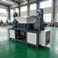 Broyeur à double arbre haute efficacité de l'usine Shengzhong, petit broyeur de métaux, broyeur de métaux à 2 arbres/broyage de métaux