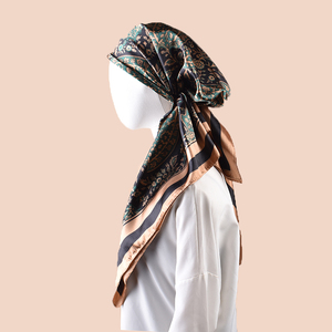 <span class=keywords><strong>Foulard</strong></span> de tête élégant pour femmes - Couvre-chef pour patients en chimiothérapie, <span class=keywords><strong>foulard</strong></span> pour <span class=keywords><strong>perte</strong></span> de <span class=keywords><strong>cheveux</strong></span>, turban pratique et élastique - Product Image 1