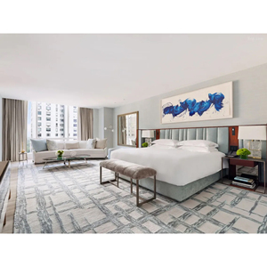 SHIYI Juego de Muebles de Dormitorio de <span class=keywords><strong>Hotel</strong></span> de Lujo Moderno, Suites de Hostelería para Proyectos <span class=keywords><strong>Marriott</strong></span> Hilton, CE ISO - Product Image 5