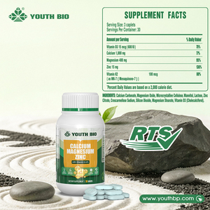 Tabletas de Superalimentos con Calcio, Magnesio y Zinc, Nutrición Diaria, D3 K2, Probadas en Laboratorio <span class=keywords><strong>para</strong></span> Adultos, Etiqueta Privada OEM, Listas <span class=keywords><strong>para</strong></span> Enviar, 90 Tabletas - Product Image 5