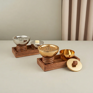 Décoration de table, centre de table, décoration intérieure haut de gamme, accessoire décoratif pour la maison, accessoires parfumés, accessoires Oud - Product Image 1