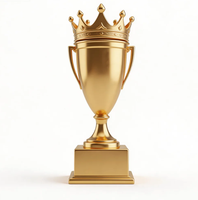 Maßgefertigte Metallkunstwerke: Vergoldete Trophäen, Sport-Siegerpokale, Musik- und Tanz-Trophäen, Sportthemen-Metalltrophäen
