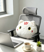 Coussin en peluche chat, adorables peluches, coussin en peluche chat câlin, jouets en peluche animaux, cadeaux pour enfants