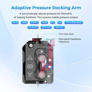 Kit de Actualización de Extrusor Creality DXC Serie K1 con Doble Engranaje de Aluminio y Detección Inteligente de Rotura de Filamento - Product Image 5