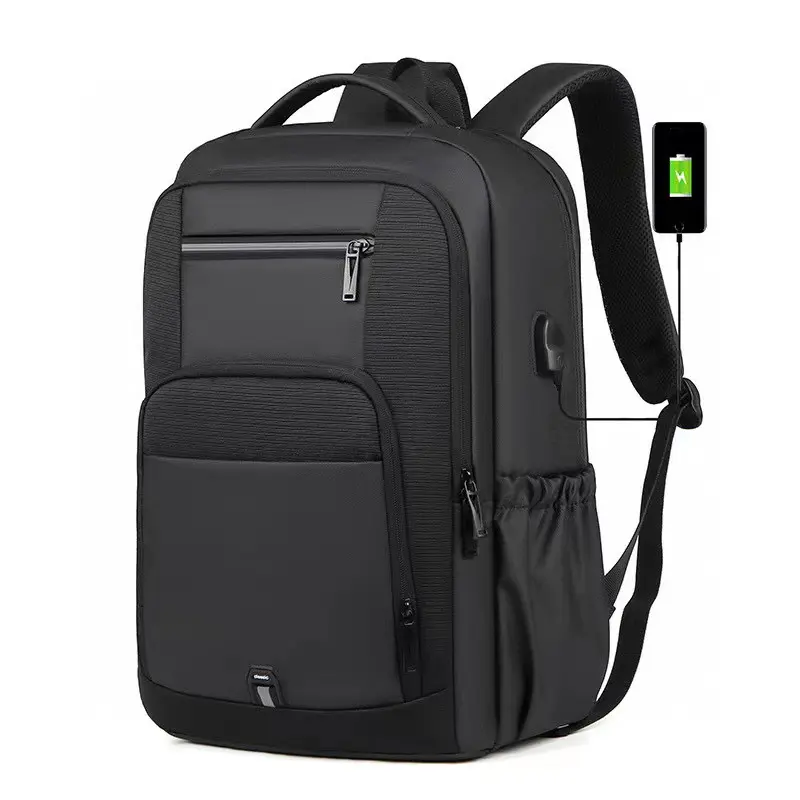 Custom USB Backpack Charging Waterproof Notebook Backpack Computer Business Laptop Backpack