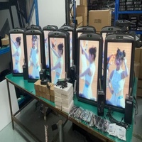 (Vente Flash) Nouvelle Machine Publicitaire d'Extérieur à Écran LCD pour Sac à Dos, Affichage de Vidéos, Diverses Tailles, Conforme RoHS, Garantie 90 Jours
